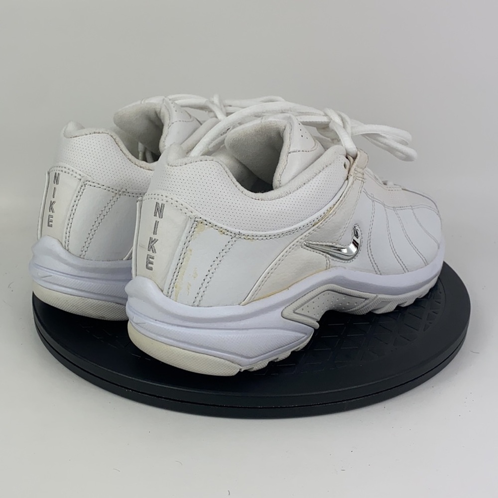 Nike VXT White Leather Athletic Cross Training Shoes 310234-101 Men's Size 8.5 - Picture 5 of 13